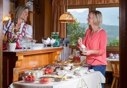 Verpflegung im Sonnhof - unser "Sonnhof-Frühstück"