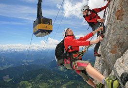 Klettersteige in der Ramsau