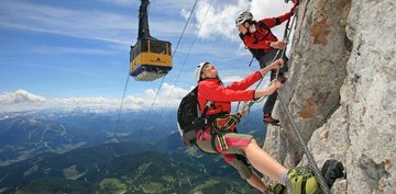 Klettersteige in der Ramsau