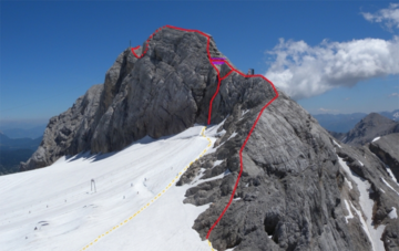 Klettersteig Westgrat Koppenkarstein