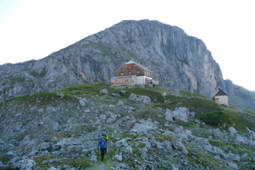 Wanderung zum Guttenberghaus